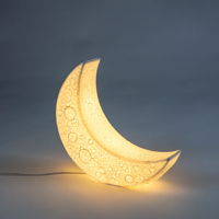 Seletti Porcelain Lamp My Moon Baby